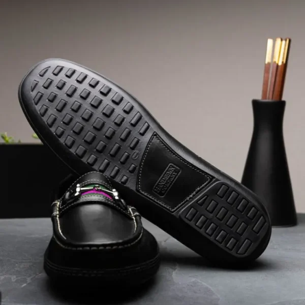 handsewn_shoe_co_bit_stri_11.webp Flash Sale Handsewn Shoe Co. Bit Stripe Driver Black