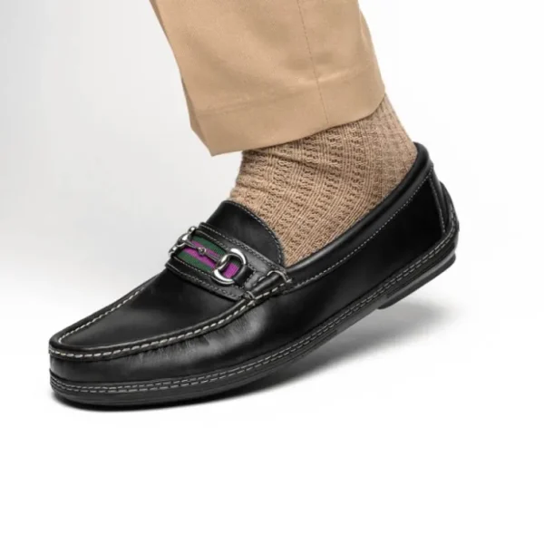 handsewn_shoe_co_bit_stri_5-1.webp Flash Sale Handsewn Shoe Co. Bit Stripe Driver Black