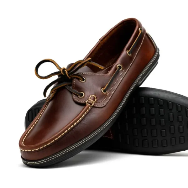 handsewn_shoe_co_boat_dri_1.webp Best Sale Handsewn Shoe Co. Boat Driver Dark Brown DarkBrown
