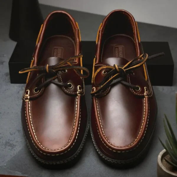 handsewn_shoe_co_boat_dri_10.webp Best Sale Handsewn Shoe Co. Boat Driver Dark Brown DarkBrown