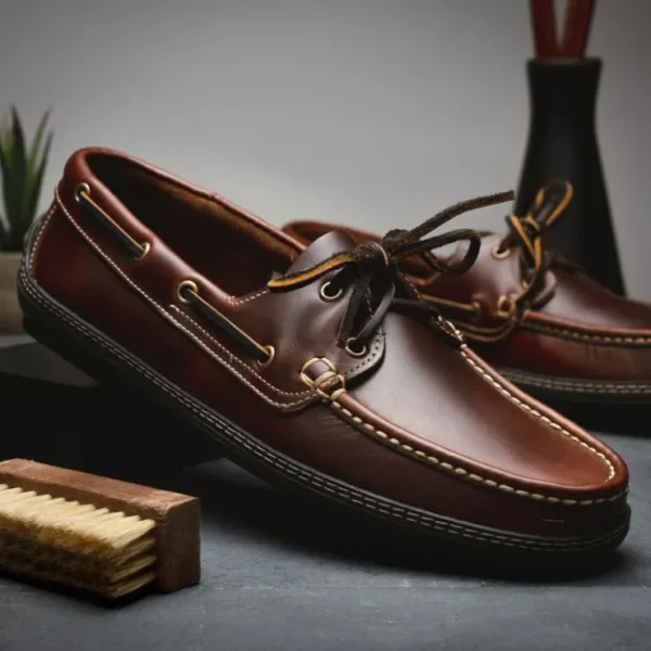 handsewn_shoe_co_boat_dri_6.webp Best Sale Handsewn Shoe Co. Boat Driver Dark Brown DarkBrown