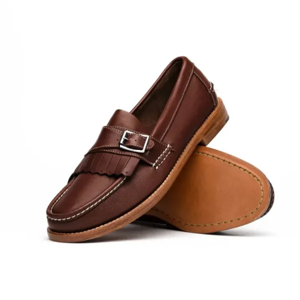 handsewn_shoe_co_buckle_k_1-2.webp Cheap Handsewn Shoe Co. Buckle Kilt Loafer Dark Brown DarkBrown