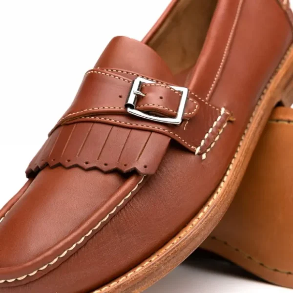 handsewn_shoe_co_buckle_k_2-1.webp Hot Handsewn Shoe Co. Buckle Kilt Loafer Brown