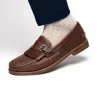 Cheap Handsewn Shoe Co. Buckle Kilt Loafer Dark Brown DarkBrown
