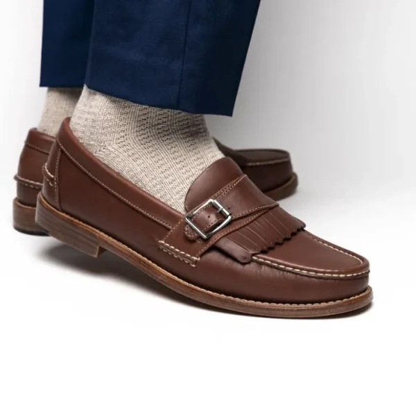 handsewn_shoe_co_buckle_k_6-2.webp Cheap Handsewn Shoe Co. Buckle Kilt Loafer Dark Brown DarkBrown