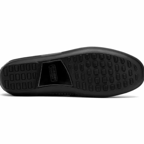 Cheap Handsewn Shoe Co. Fringe Monk Drivers Black