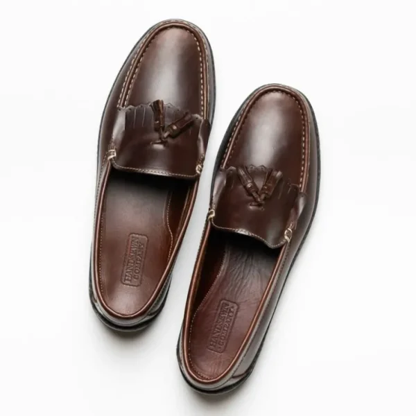 handsewn_shoe_co_fringe_t_4-2.webp Best Handsewn Shoe Co. Fringe Tassel Driving Loafers Dark Brown DarkBrown