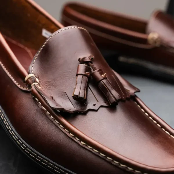 handsewn_shoe_co_fringe_t_6-2.webp Best Handsewn Shoe Co. Fringe Tassel Driving Loafers Dark Brown DarkBrown