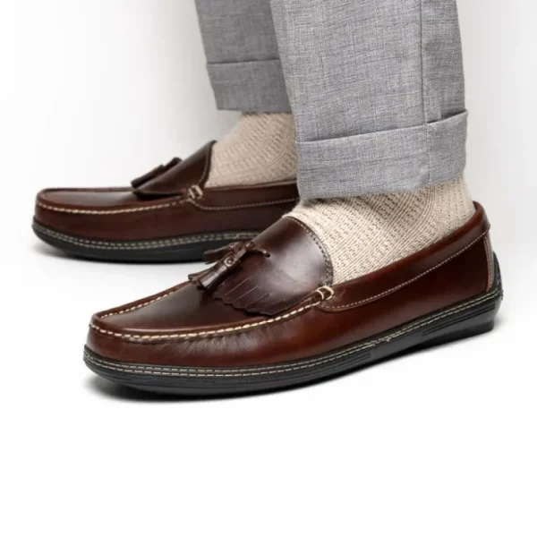 handsewn_shoe_co_fringe_t_9-2.webp Best Handsewn Shoe Co. Fringe Tassel Driving Loafers Dark Brown DarkBrown