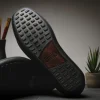 Best Sale Handsewn Shoe Co. Nubuck Stripe Loafers Dark Brown DarkBrown