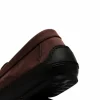 Best Sale Handsewn Shoe Co. Nubuck Stripe Loafers Dark Brown DarkBrown