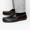 Fashion Handsewn Shoe Co. Penny Driver Black / Brown BlackBrown