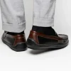 Fashion Handsewn Shoe Co. Penny Driver Black / Brown BlackBrown