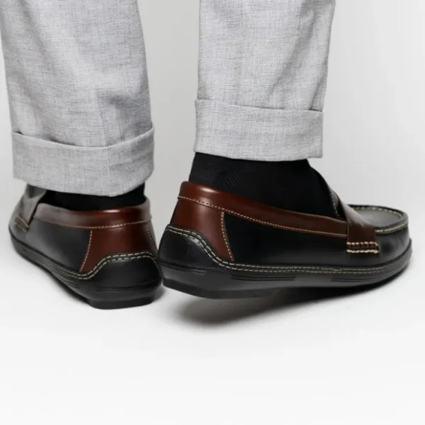 Fashion Handsewn Shoe Co. Penny Driver Black / Brown BlackBrown