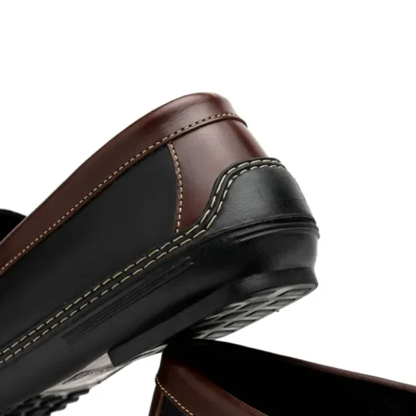 Fashion Handsewn Shoe Co. Penny Driver Black / Brown BlackBrown