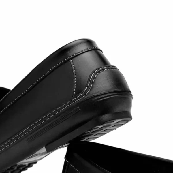 Fashion Handsewn Shoe Co. Penny Driver Black