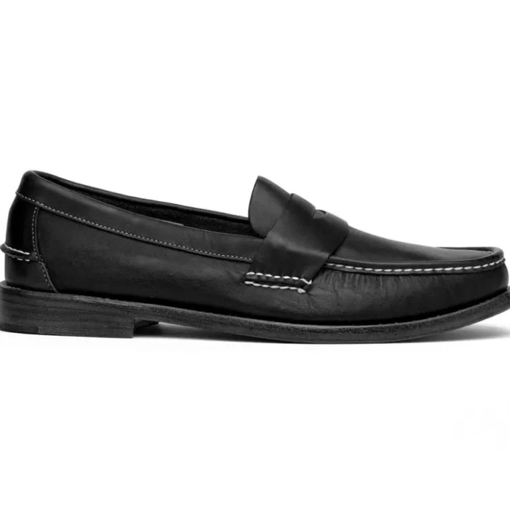 Clearance Handsewn Shoe Co. Penny Loafer Black