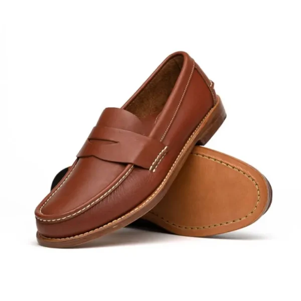 handsewn_shoe_co_penny_lo_1-1.webp Best Sale Handsewn Shoe Co. Penny Loafer Brown