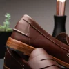 Cheap Handsewn Shoe Co. Penny Loafer Dark Brown DarkBrown