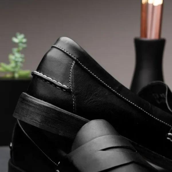 handsewn_shoe_co_penny_lo_10.webp Clearance Handsewn Shoe Co. Penny Loafer Black