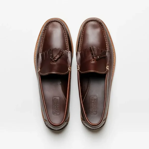 handsewn_shoe_co_tassel_k_10-1.webp Clearance Handsewn Shoe Co. Tassel Kilt Loafer Dark Brown DarkBrown