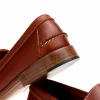Best Sale Handsewn Shoe Co. Tassel Kilt Loafer Brown
