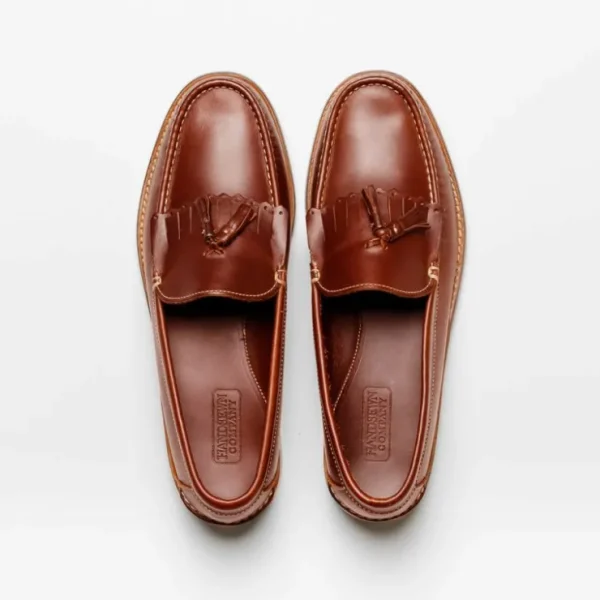 handsewn_shoe_co_tassel_k_5-1.webp Best Sale Handsewn Shoe Co. Tassel Kilt Loafer Brown