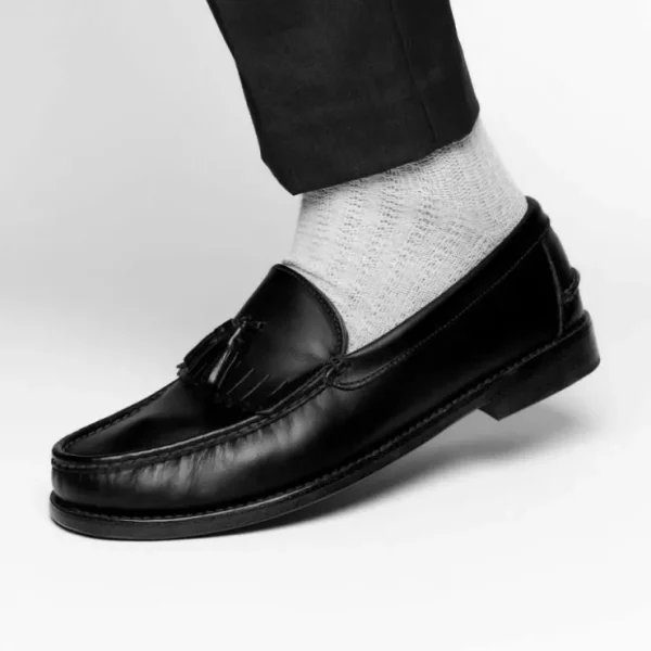 handsewn_shoe_co_tassel_k_6.webp Discount Handsewn Shoe Co. Tassel Kilt Loafer Black