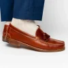 Best Sale Handsewn Shoe Co. Tassel Kilt Loafer Brown
