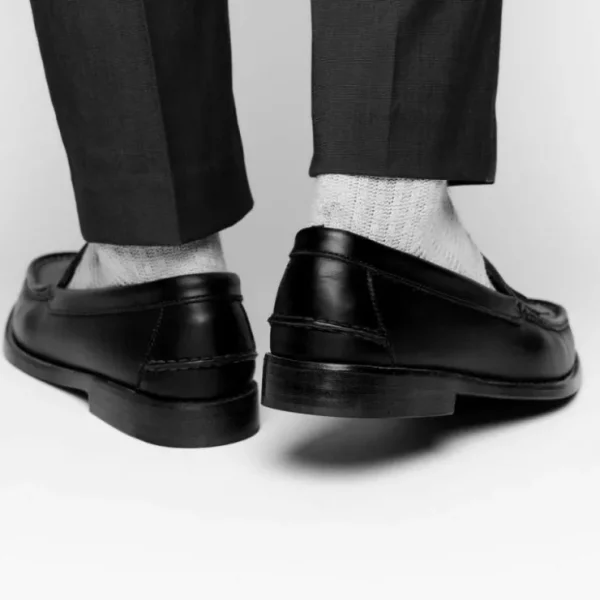 handsewn_shoe_co_tassel_k_8.webp Discount Handsewn Shoe Co. Tassel Kilt Loafer Black