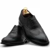 Clearance Harris Shoes 1913 Harris Firenze 1913 Brogue Detailing Slip-On Oxford Blue