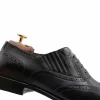 Clearance Harris Shoes 1913 Harris Firenze 1913 Brogue Detailing Slip-On Oxford Blue