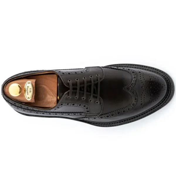 Outlet Harris Shoes 1913 Harris Firenze 1913 Calfskin Wingtip Derby Shoes Brown