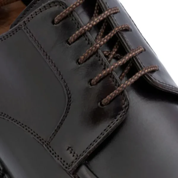 Sale Harris Shoes 1913 Harris Firenze 1913 Calfskin Lace-Up Derby Shoes Brown