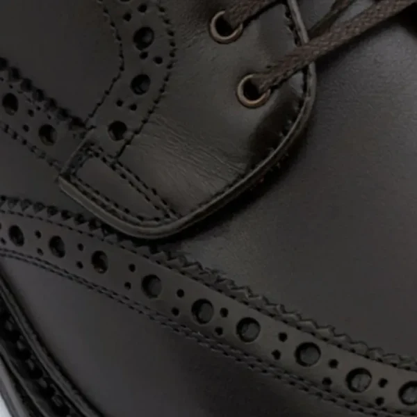 Outlet Harris Shoes 1913 Harris Firenze 1913 Calfskin Wingtip Derby Shoes Brown