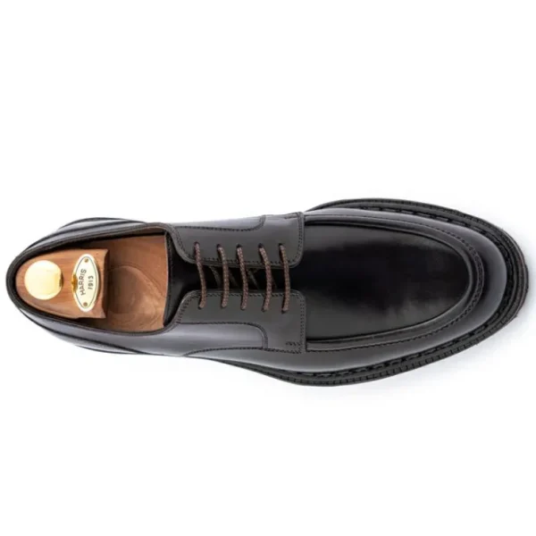 Sale Harris Shoes 1913 Harris Firenze 1913 Calfskin Lace-Up Derby Shoes Brown