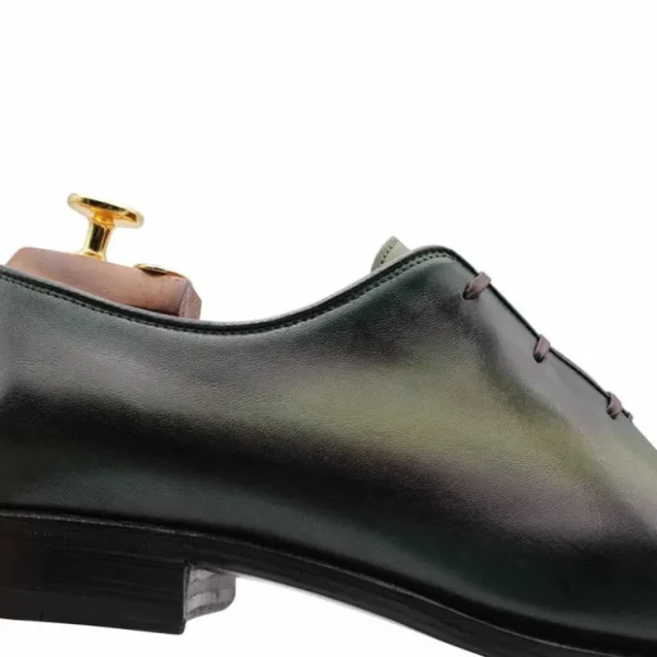 harris_firenze__calfskin__4-8.webp Shop Harris Shoes 1913 Harris Firenze 1913 Calfskin Leather Shoes Green