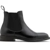 Cheap Harris Shoes 1913 Harris Firenze 1913 Classic Leather Ankle Boots Black