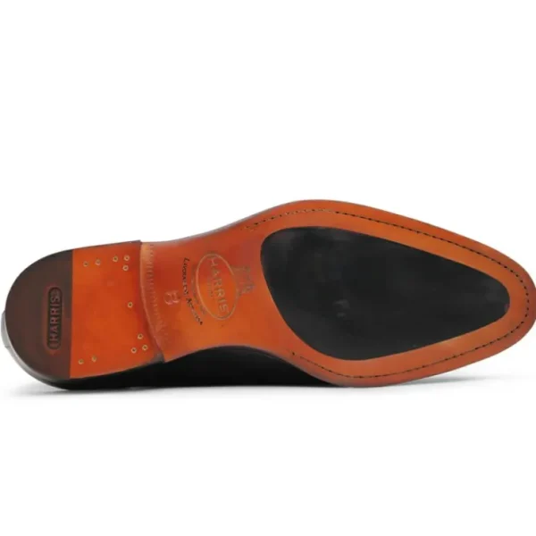 harris_firenze__double_le_4.webp New Harris Shoes 1913 Harris Firenze 1913 Double Leather Buckle Monk Strap Brown