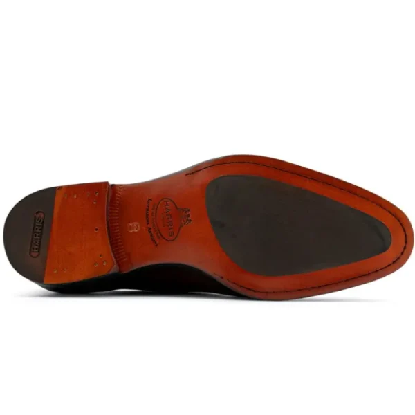 Outlet Harris Shoes 1913 Harris Firenze 1913 Hand-Painted Shaded Leather Oxford Brown