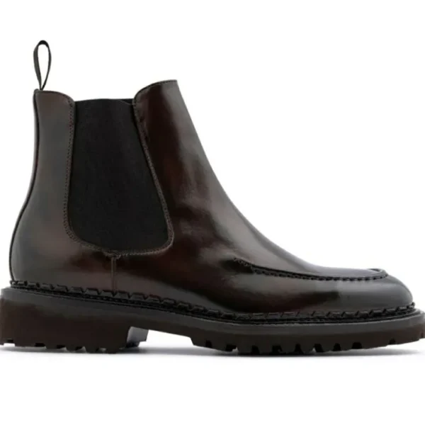 harris_firenze__leather_a_0-4.webp Shop Harris Shoes 1913 Harris Firenze 1913 Leather Ankle Boots Brown
