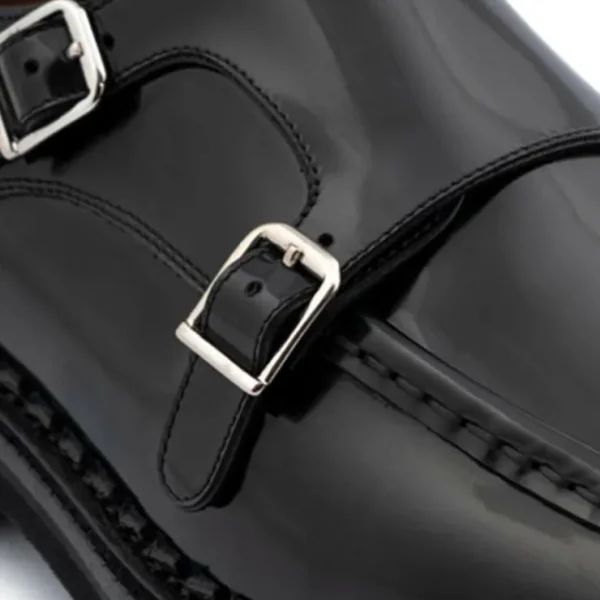 harris_firenze__leather_d_4.webp New Harris Shoes 1913 Harris Firenze 1913 Leather Double Monk Strap Black