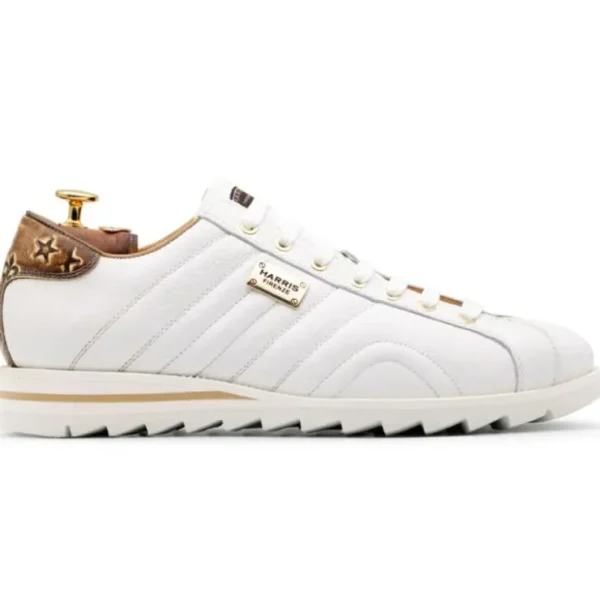 harris_firenze__leather_s_0-18.webp Hot Harris Shoes 1913 Harris Firenze 1913 Leather Sneakers White