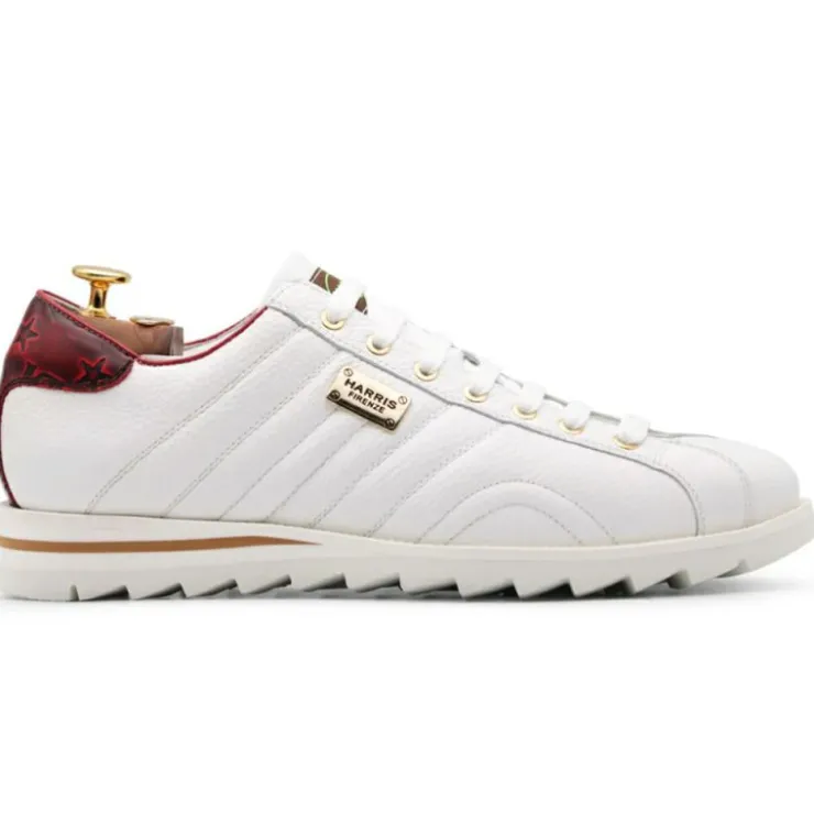 Shop Harris Shoes 1913 Harris Firenze 1913 Leather Sneakers White