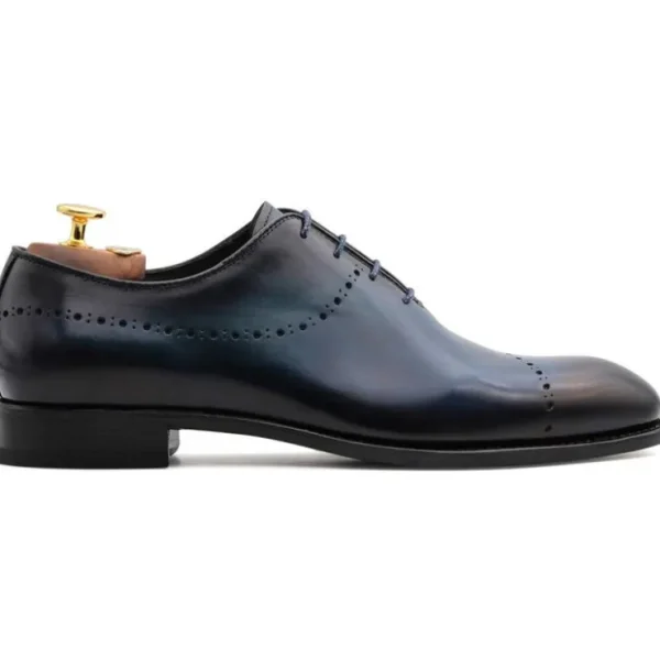 harris_firenze__leather_s_0-24.webp Best Harris Shoes 1913 Harris Firenze 1913 Leather Stringed Shoes Blue