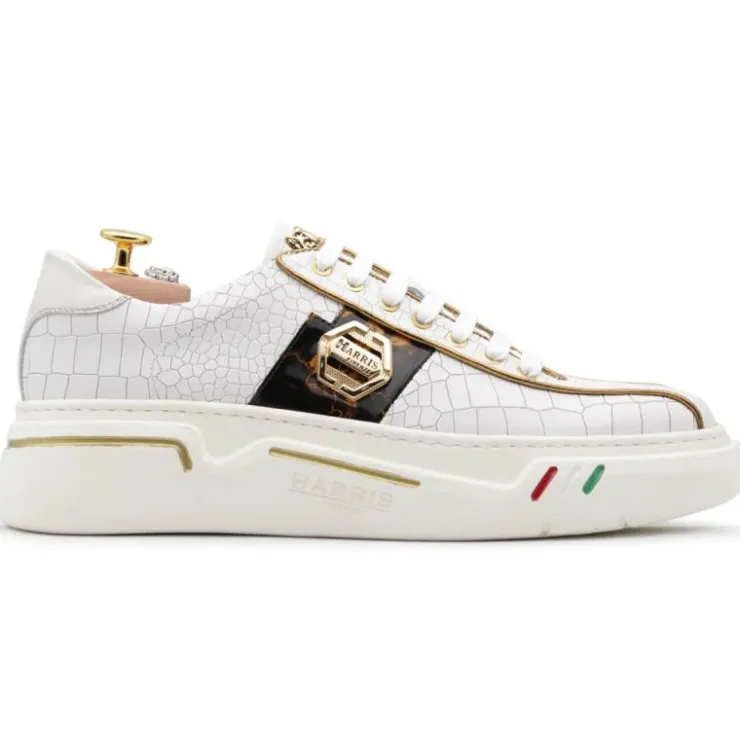 Flash Sale Harris Shoes 1913 Harris Firenze 1913 Leather Sneakers Brown