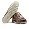 Shop Harris Shoes 1913 Harris Firenze 1913 Leather Sneakers Brown