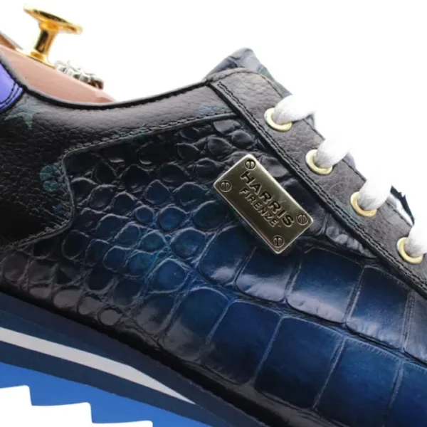 harris_firenze__leather_s_2-21.webp Cheap Harris Shoes 1913 Harris Firenze 1913 Leather Sneakers Blue
