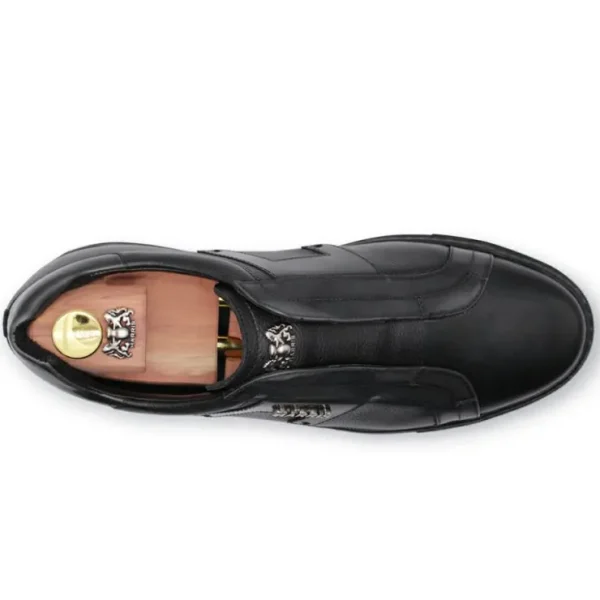 harris_firenze__leather_s_2-22.webp Shop Harris Shoes 1913 Harris Firenze 1913 Leather Sneakers Black