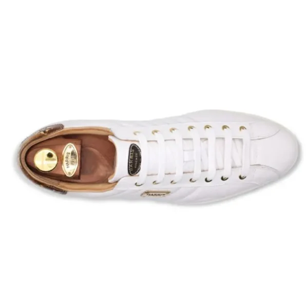 harris_firenze__leather_s_3-18.webp Hot Harris Shoes 1913 Harris Firenze 1913 Leather Sneakers White